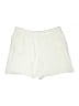 Lands' End 100% Cotton Solid Ivory Athletic Shorts Size 2X - photo 1