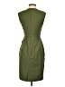 J.Crew 100% Wool Solid Green Casual Dress Size 4 (petite) - photo 2