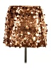 Cider 100% Polyester Gold Casual Skirt Size XL - photo 2