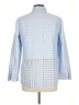 Akris Punto Blue Long Sleeve Blouse Size 12 - photo 2