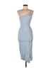 Beginning Boutique Solid Blue Cocktail Dress Size 8 - photo 1
