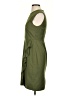 J.Crew 100% Wool Solid Green Casual Dress Size 4 (petite) - photo 6