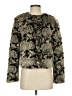 BB Dakota 100% Polyester Animal Print Green Faux Fur Jacket Size S - photo 1