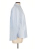 Akris Punto Blue Long Sleeve Blouse Size 12 - photo 4