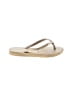 Havaianas Gold Flip Flops Size 13 (kids) - photo 1