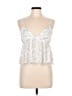 Thirty/Thirty 100% Polyester Ivory Sleeveless Blouse Size M - photo 1