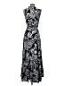 MSK 100% Rayon Paisley Blue Casual Dress Size S - photo 2