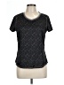 St. John's Bay Chevron-herringbone Gray Active T-Shirt Size L (petite) - photo 1