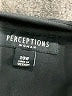 Perceptions 100% Polyester Black Kimono Size 20 - photo 7