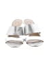 Naturalizer 100% Leather Metallic Silver Sandals Size 10 - photo 2