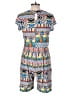 New Directions Blue Romper Size L - photo 2