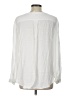 Theory Ivory Long Sleeve Blouse Size L - photo 2