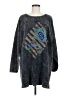 Liz and Jane Paisley Blue Pullover Sweater One size - photo 1