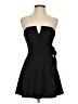 Mi ami Solid Black Cocktail Dress Size S - photo 1