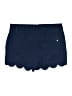 Crown & Ivy Polka Dots Blue Shorts Size 6 - photo 2