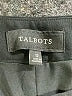 Talbots 100% Polyester Solid Black Dress Pants Size 12 - photo 4