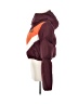 Puma 100% Polyester Color Block Burgundy Jacket Size 0 - photo 5