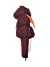 Puma 100% Polyester Color Block Burgundy Jacket Size 0 - photo 4