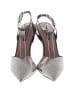 BCBGMAXAZRIA Silver Heels Size 7 - photo 2