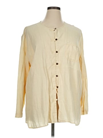 J.Jill 3/4 Sleeve Button-Down Shirt (view 1)