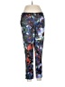 H&M 100% Polyester Print Blue Active Pants Size 8 - photo 1