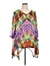 Mirror Image Purple 3/4 Sleeve Blouse Size 2X - photo 1
