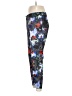 H&M 100% Polyester Print Blue Active Pants Size 8 - photo 5