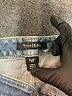 White House Black Market Hearts Silver Jeans Size 2S - photo 7