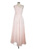 Worthington 100% Polyester Pink Cocktail Dress Size 6 - photo 2
