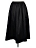 Reformation 100% Polyester Solid Black Formal Skirt Size 10 - photo 2
