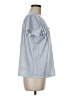 Unbranded Blue Short Sleeve Blouse Size M - photo 4