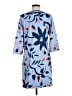 Gretchen Scott Designs Print Blue Casual Dress Size M - photo 2
