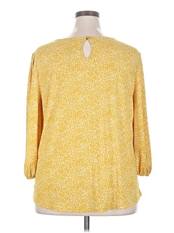 Adrianna Papell 3/4 Sleeve Blouse (view 2)