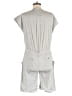 Vanessa Bruno Athe 100% Cotton Solid Gray Romper Size EU 38 / US 8 - photo 2