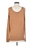 Halston Heritage Solid Tan Long Sleeve Top Size S - photo 2