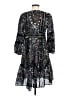 Moulinette Soeurs 100% Rayon Paisley Black Cocktail Dress Size 6 - photo 2