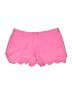 Lilly Pulitzer 100% Cotton Solid Pink Shorts Size 00 - photo 1