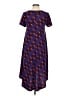 Unbranded Hearts Blue Casual Dress Size XXS - photo 2