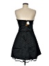 Roberta 100% Polyester Polka Dots Black Cocktail Dress Size 7 - 8 - photo 2