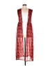 Live 4 Truth 100% Polyester Red Kimono Size M - photo 1