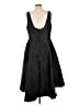 Alfred Sung 100% Polyester Black Cocktail Dress Size 10 - photo 2