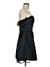 Roberta 100% Polyester Polka Dots Black Cocktail Dress Size 7 - 8 - photo 4