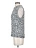 Nordstrom Silver Sweater Vest Size S - photo 5