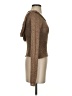 Silence and Noise Metallic Brown Pullover Sweater Size S - photo 4