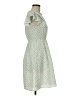 Jason Wu 100% Polyester Argyle Blue Casual Dress Size 6 - photo 4