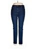 Ann Taylor Solid Blue Jeans Size 14 - photo 1