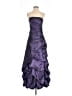 Jump Apparel 100% Polyester Purple Cocktail Dress Size 5 - 6 - photo 1