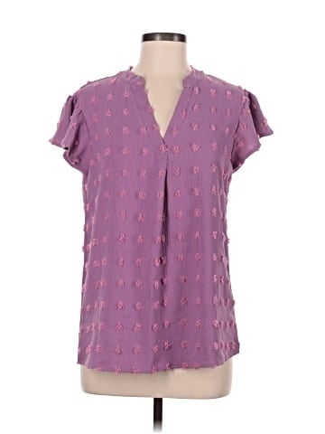 Blooming Jelly Short Sleeve Blouse (view 1)
