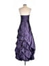 Jump Apparel 100% Polyester Purple Cocktail Dress Size 5 - 6 - photo 2