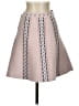 BCBGMAXAZRIA Chevron-herringbone Gray Pink Formal Skirt Size XS - photo 1